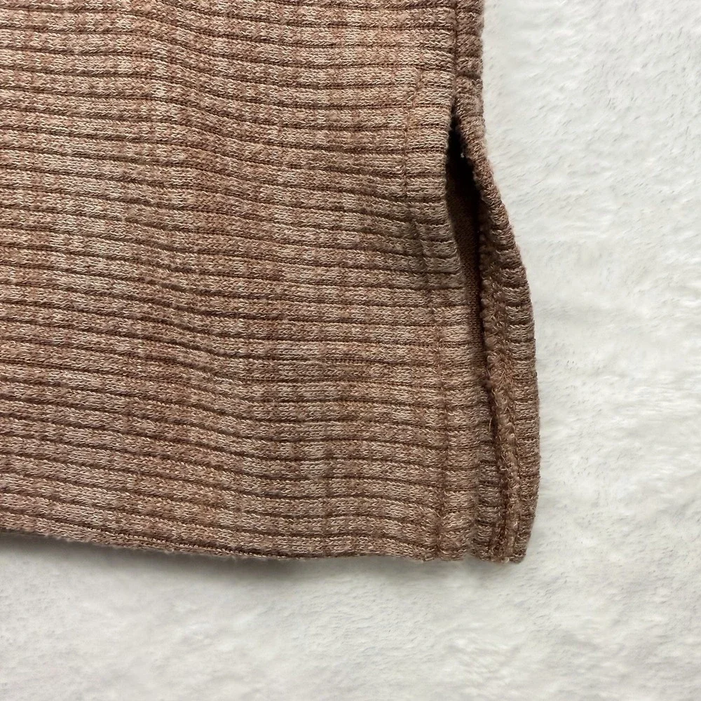 Lane Bryant Brown Crew Neck Tight Knit Sweater Dolman Sleeves Plus Size 14/16